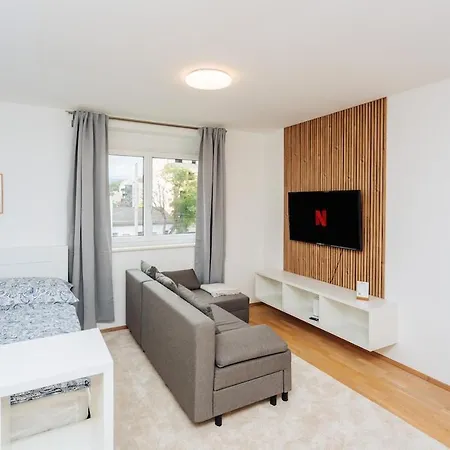 公寓 Zentral Gelegenes Nahe Altstadt & Messe 格拉茨